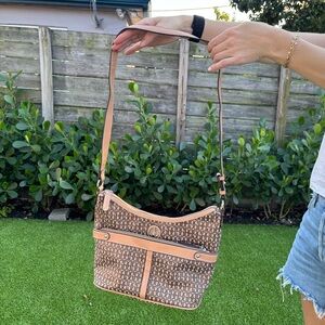 Giani Bernini Annabelle Monogram Shoulder Bag